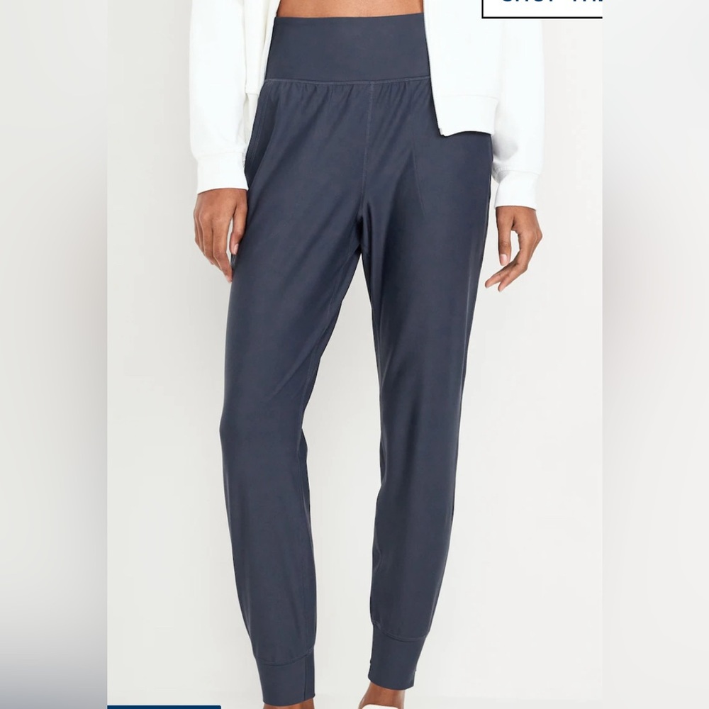 Old Navy Petite Navy Powersoft Joggers